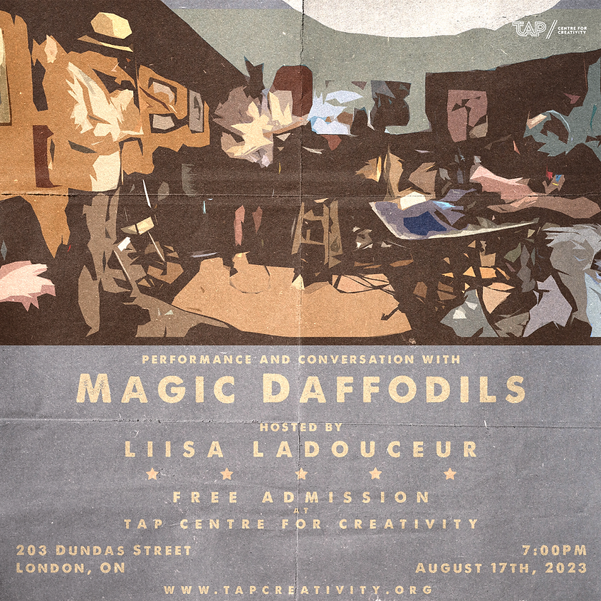 Magic Daffodils at TAP Centre for Creativity Poster